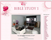 Tablet Screenshot of biblestudy1.com
